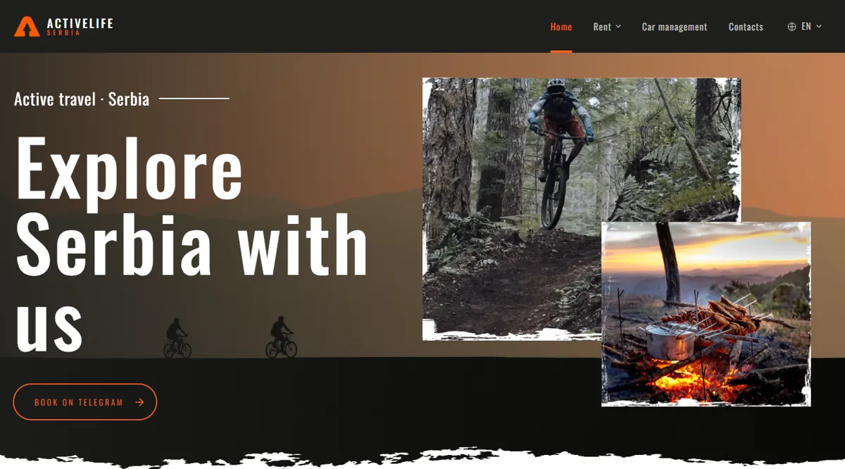 Active Life Serbia — Website + Mini App